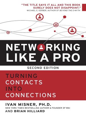 cover image of Networking Like a Pro